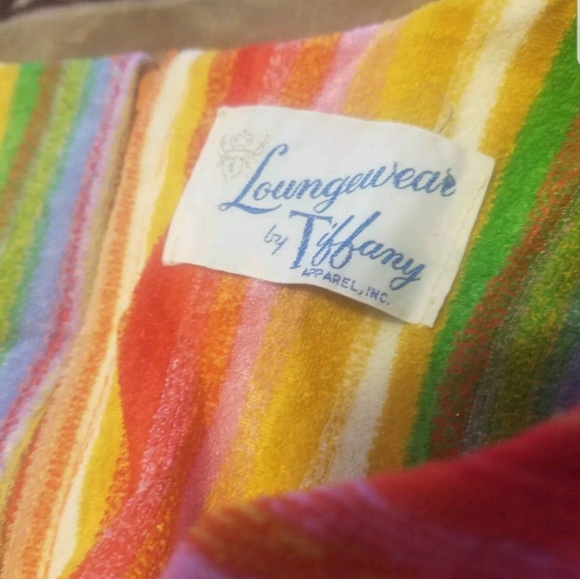 Super RARE! Vintage 1960s LOUNGEWEAR by TIFFANY AP - Picture 3 of 6